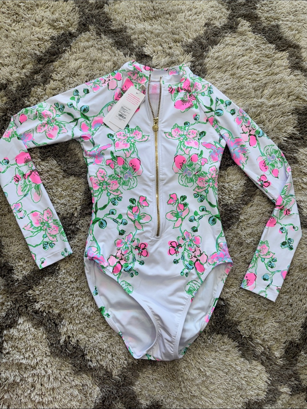Lilly Pulitzer Randee Rashguard One Piece - Picture 5 of 9